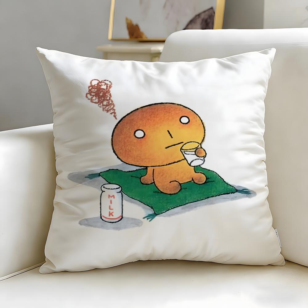 Beliebter Cartoon-Charakter Kogepan Kissenbezug Weich & Leicht zu Waschen – Vielseitig für Sofa, Bett, Reisen und Büro