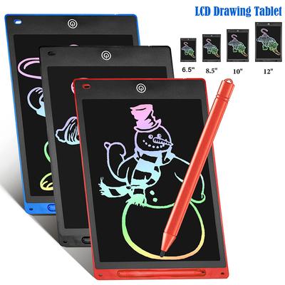 6.5/8.5/10/12'' Children's Digital Notebook Magic Board Drawing Tablet LCD Blackboard Electronic Writing Tablet Drawing Pad Toys