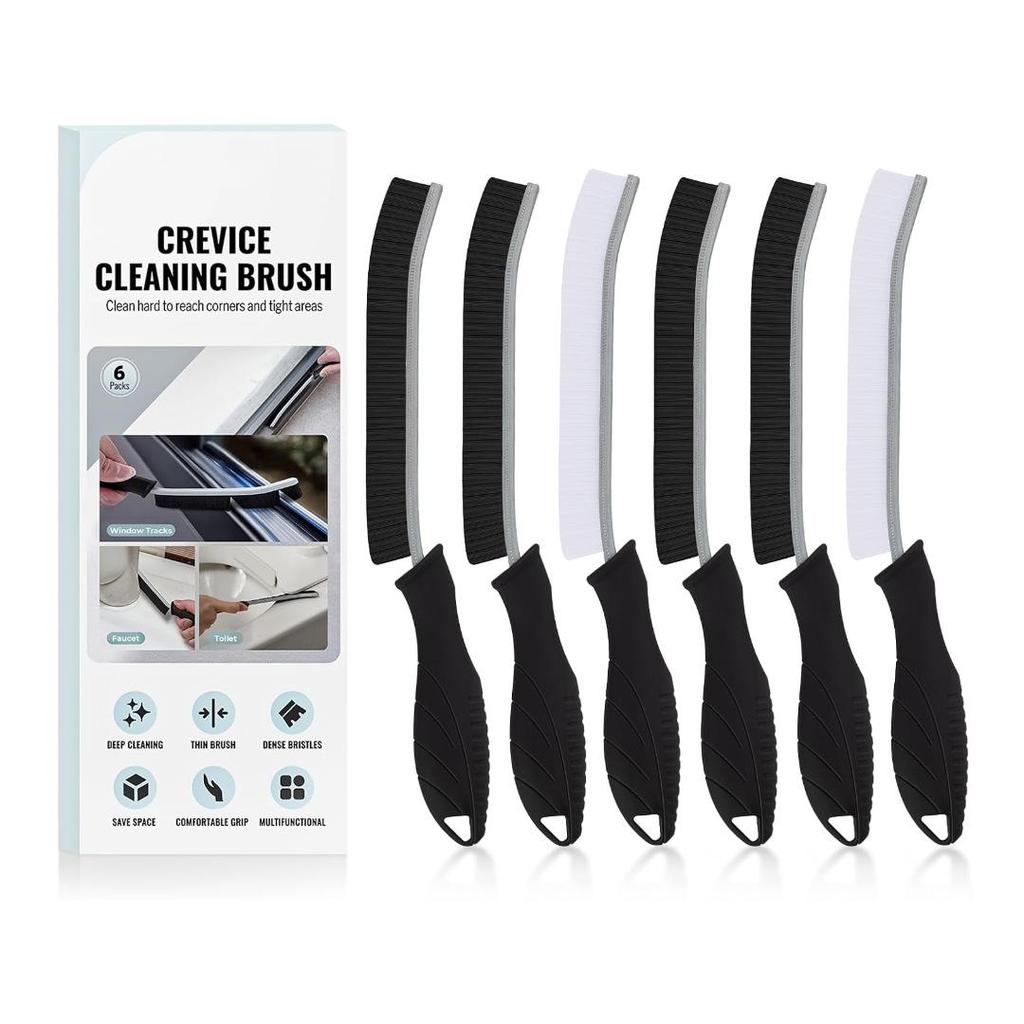 Cross-border Gap Cleaning Tool: Stiff Bristle Brush for Bathroom, Kitchen, Tile, Door, and Window Seams