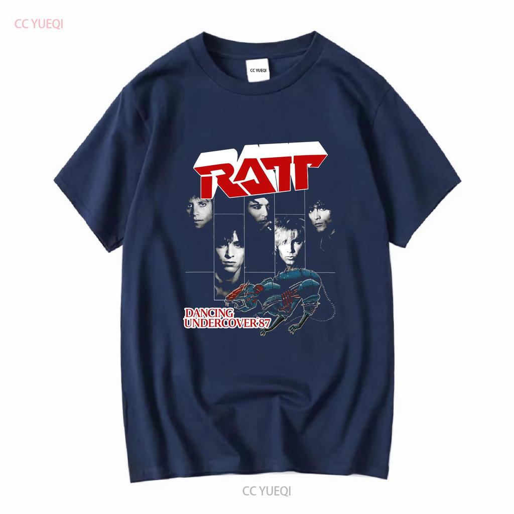 Raro Vtg anni '80 Poison e Ratt 1987 Tour Concerti Maglietta vintage Lavata Elegante abbigliamento firmato Versatile Comodo streetwear