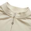 Men's Saucony Knitwear Unisex Khaki Stand Collar Moderate