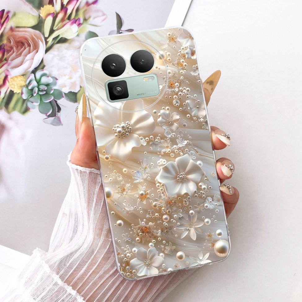 For Realme GT8 Case Cover Cute Cat Fashion Butterfly Luxury Painted Casing For Real me GT8 Bumper