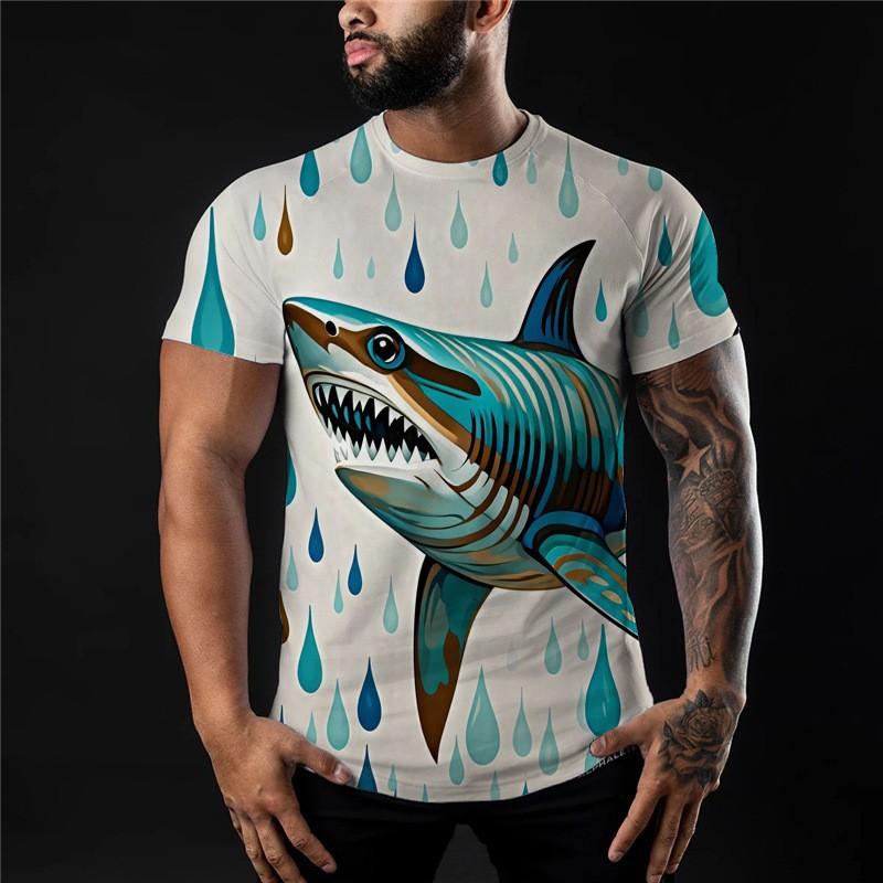 

Мужская уличная мода тренд абстракция живопись принт короткий рукав футболка 6XL