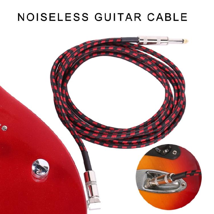 Guitar Cable Instrument Cable Guitar Cord Guitar Cable Guitar Cable Cord for Guitar Keyboard 1/4Inch Cable Right Angles