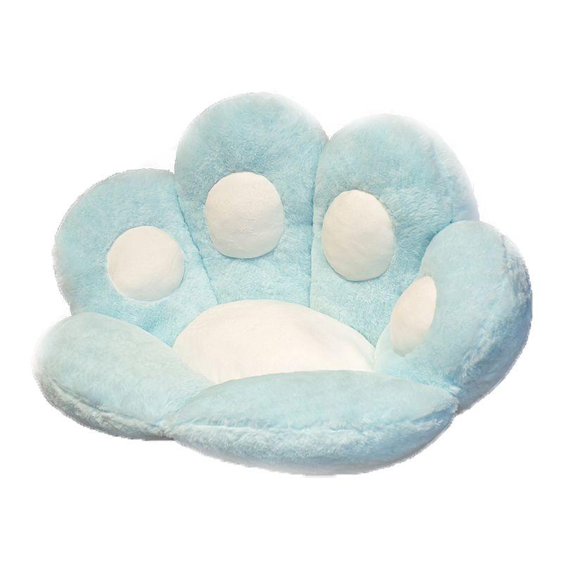 

Adorable New Paw Pillow Animal Seat Cushion Plush Doll For Cozy Home Dcor 70x60cm/27.55x23.62in синій