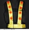 Fuji Gloves Industry Safety Vest, Navy x White, One Size Fits All, LED Illuminated Vest 2060