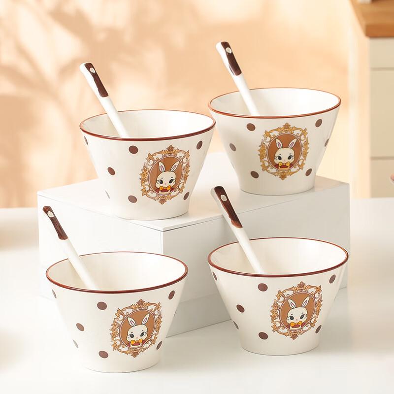 Yuyi Angel Cartoon Ceramic Tableware Set