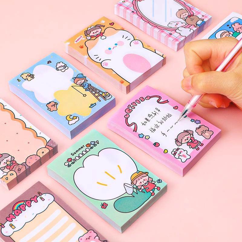 Creative Cartoon Sticky Notes for Kids - Third Grade Back-to-School Rewards and Gifts