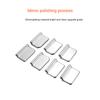 Window Lift Button Sequins Trim for Tesla Model 3 Y Juniper Launch 2025 ABS 7PCS Chrome Window Switch Button Cover Accessories