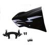Windscreen Fit for Kawasaki Z900 2017-2018 Windshield Double Bubble Shield Deflector Fairing Bracket Motorcycle Accessories