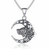 Fashion Trend Star Leopard Head Necklace Pendant