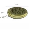 Stainless Steel Mosquito Coil Holder Outdoor Hanging Repellent Box,Anti-Scald Drop-Proof Rack for Summer Camping/Garden Portable