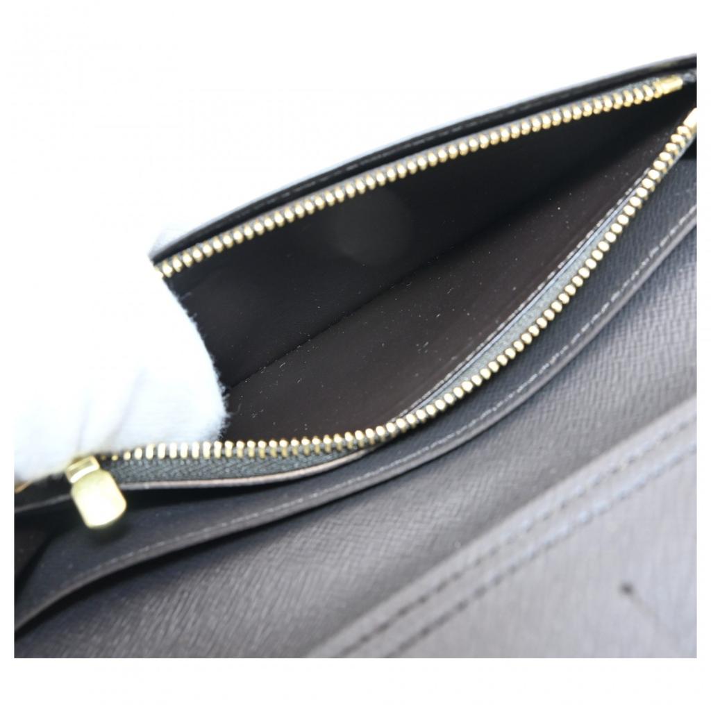 Auth LOUIS VUITTON Damier Portefeuille Brazza Long Wallet Lv7736sn