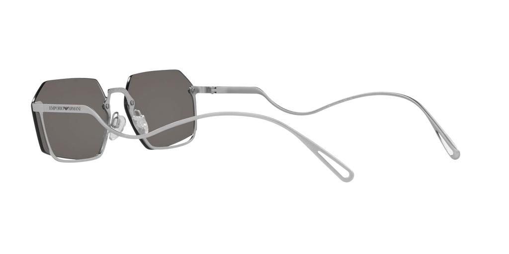 Emporio Armani Sunglasses 30456G Matte 58mm Women's EA2136, Silver,