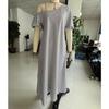 Sommer Neu Damen Elegant Gestreift Mode Vielseitig Lässig Schulterfreies Kleid