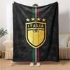 Italia Print Flannel Blanket High Quality Warm Comfortable Cover for All Seasons Perfect for Gifts Home Decor