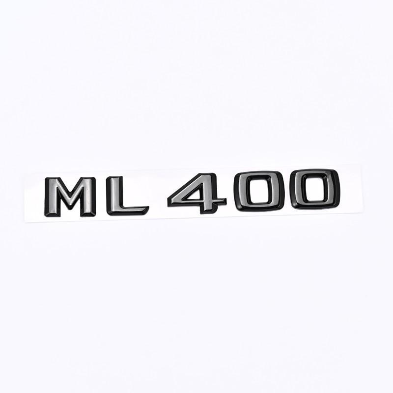 Compatible Mercedes-Benz ML Series Rear Emblem: ML300, ML320, ML350, ML400, ML450