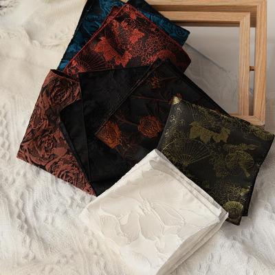 Luxury Retro Design Three-Dimensional Suit Pocket Square Handkerchief