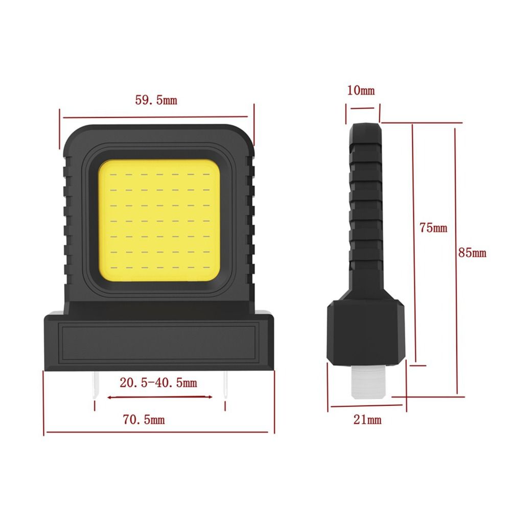 Power Tool Parts LED Work Light Adjustable High Brightness Portable Work Lights Durable Universal Outdoor Searchlight