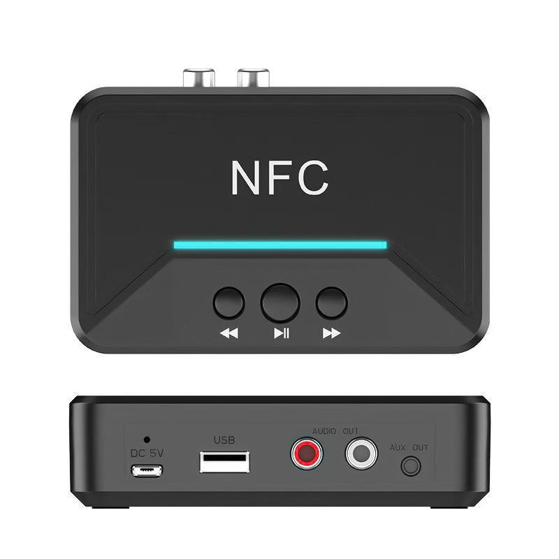 Bluetooth 5.3 Receiver, Nfc Wireless Bluetooth Adapter, Rcau Disk Player, Desktop Bluetooth Receiver
