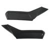 1 Pair Rear Window Side Spoiler Wing Splitter Canard Trim Car Accessories Replacement for MK8 VIII R GTD 2020+ Carbon