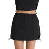 Vans Riley Nylon Mini Skirt Casual Short Skirts Women's Black VN000KG6BLK