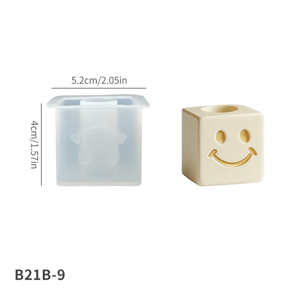Geometric Epoxy Mold for Flower Vase - DIY Hydroponic Test Tube and Wall Decoration Silicone Mold