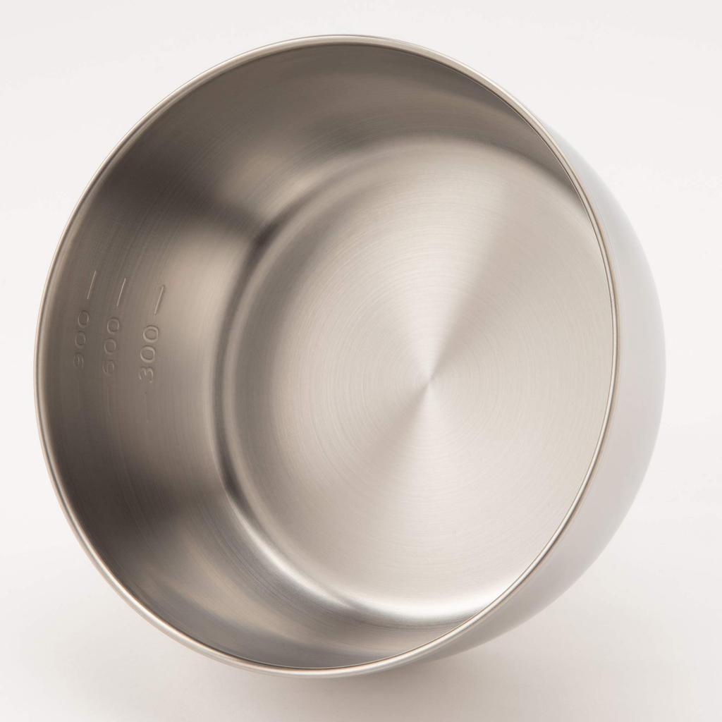 Endo Shoji TKG Yatco Pot 22cm Compatible with IH100V Stainless Steel Triple Layer Inner Diameter X Depth 215 X 90 Bottom Diameter 180 Plate Thickness