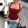 European & American Y2K Spicy Girl Bandeau Camisole Vest 2026 Summer