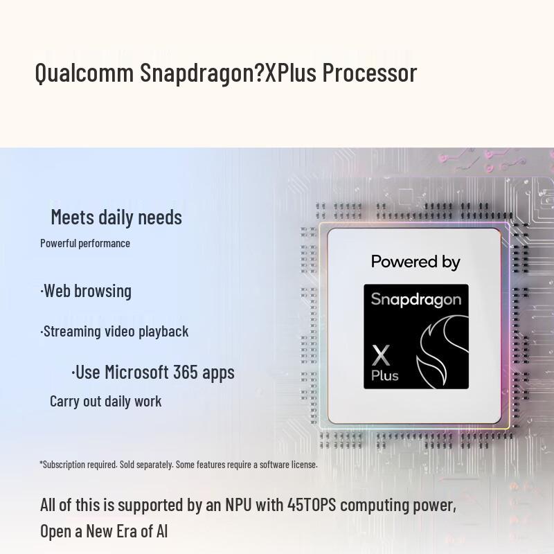 Microsoft Laptop 13 AI PC with Snapdragon X Plus (CN Version)