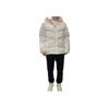 Li Ning Fitness Series Casual Sports Breathable Hooded Warm Down Jacket Women Jackets White AYMU518-1