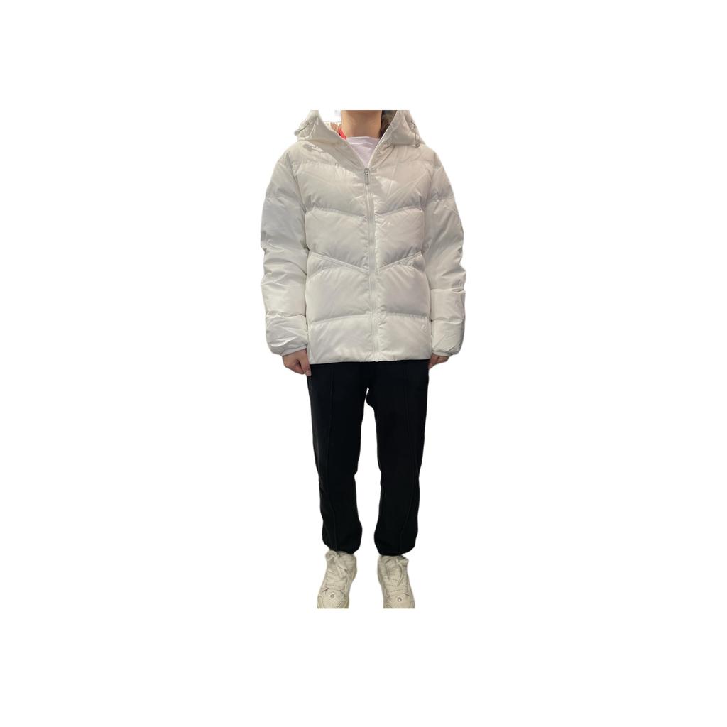 Li Ning Fitness Series Casual Sports Breathable Hooded Warm Down Jacket Women Jackets White AYMU518-1