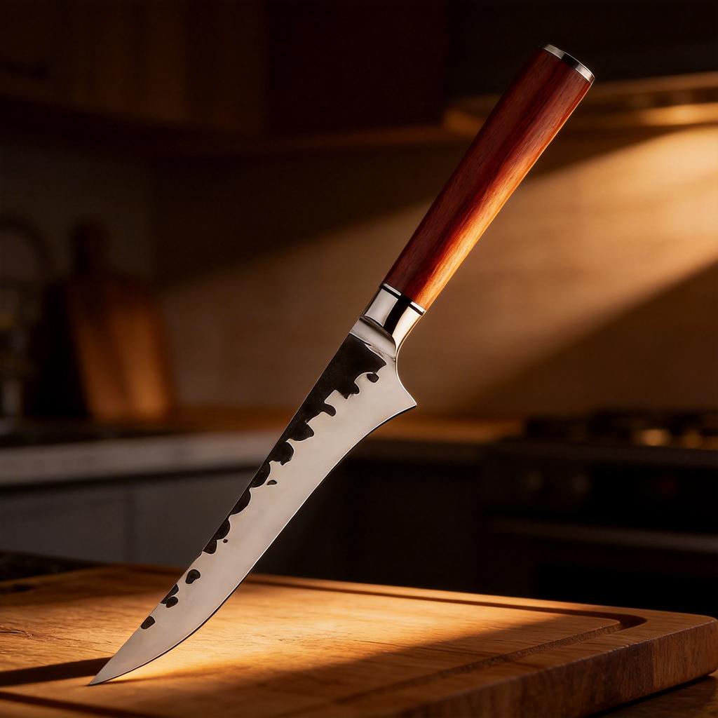 1/2 set kitchen knife, hand-forged stainless steel bone removal knife, professional kitchen cooking accessory, sharp blade tool