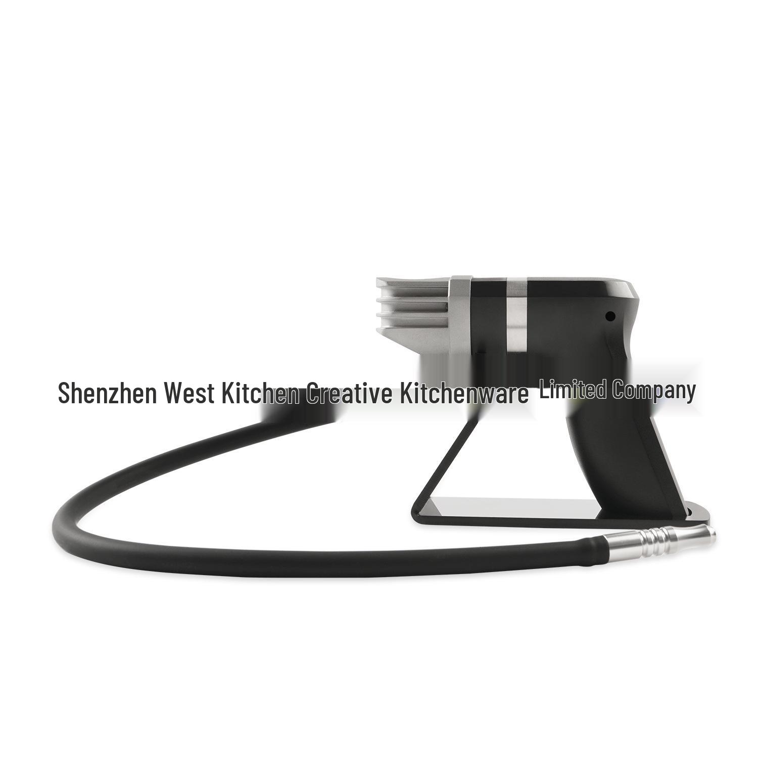 SZWK Handheld Molecular Gastronomy Smoker - Rechargeable, Includes Smoked Wood Chips, Vacuum Smoking Integrated