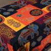 100x150cm Ethnic Printed Fabric Cotton Bohemian Retro Dress Clothes Pillow Tablecloth Fabric Handmade DIY Fabric Cotton Linen
