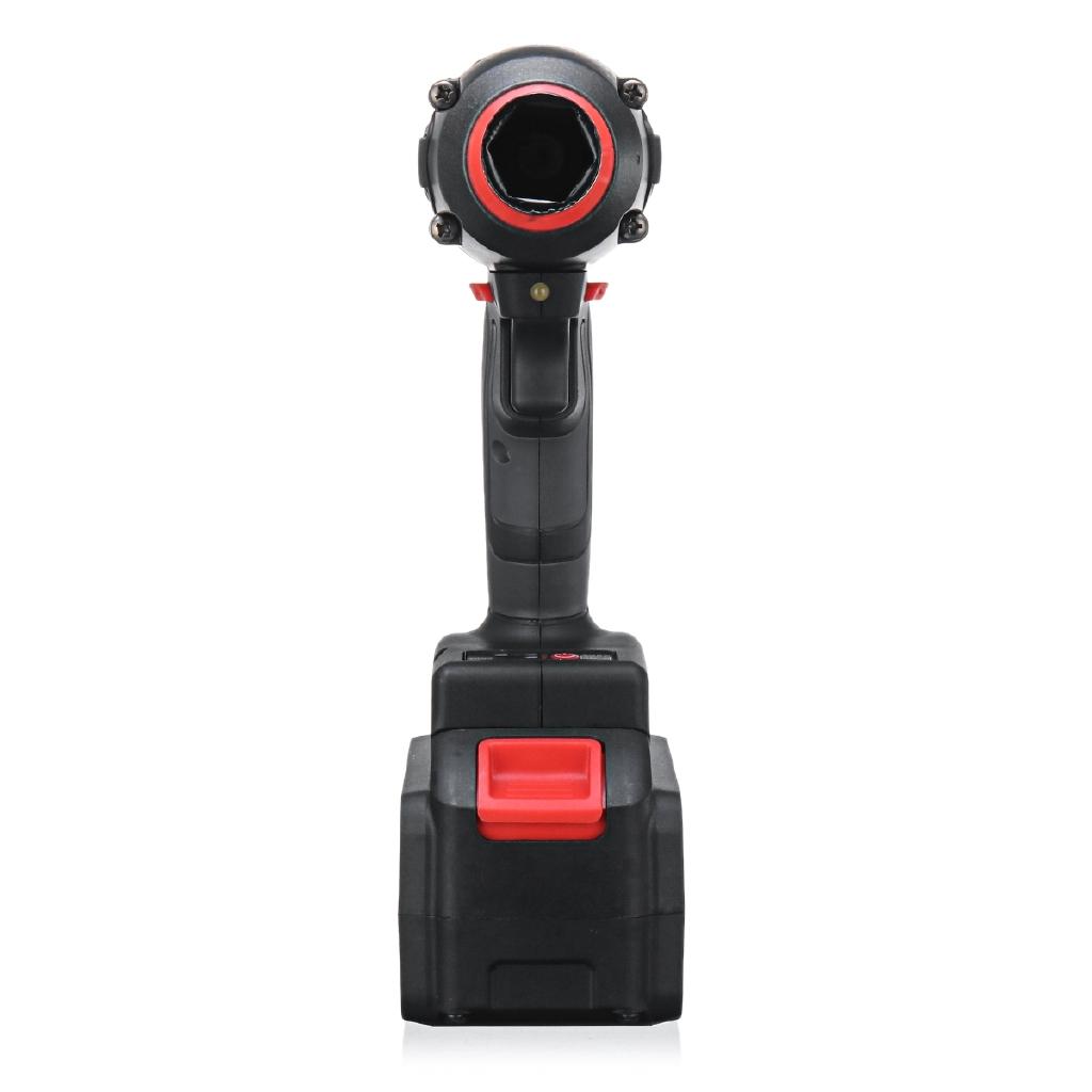 128V Electric Brushless Wrench 19800mAh Large Capacity Power Wrench Tool 1 OR 2 Lithium Batteries