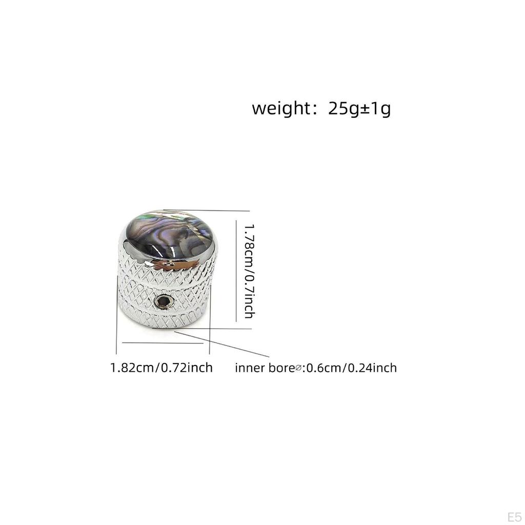 Electric Guitar Bass Knob Volume DIY Premium Parts Easy Installation Luthier Supplies