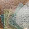 Double-Sided 16x16 Transparent Stud Baseplate for MOC Building Block Scene