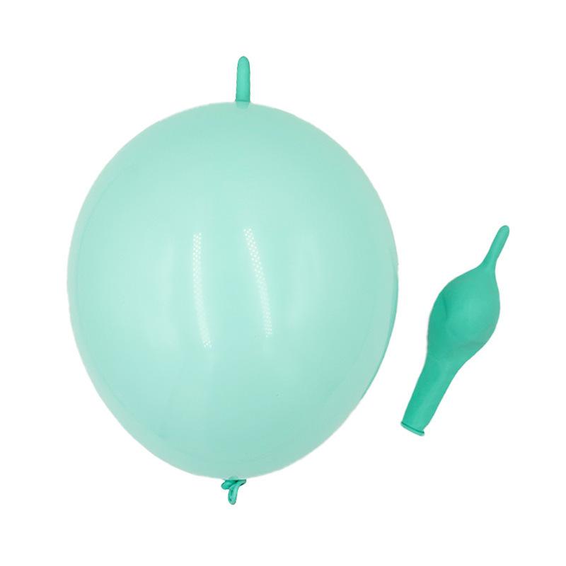 6-Inch Macaron Color Balloon String for Birthday & Classroom Decor