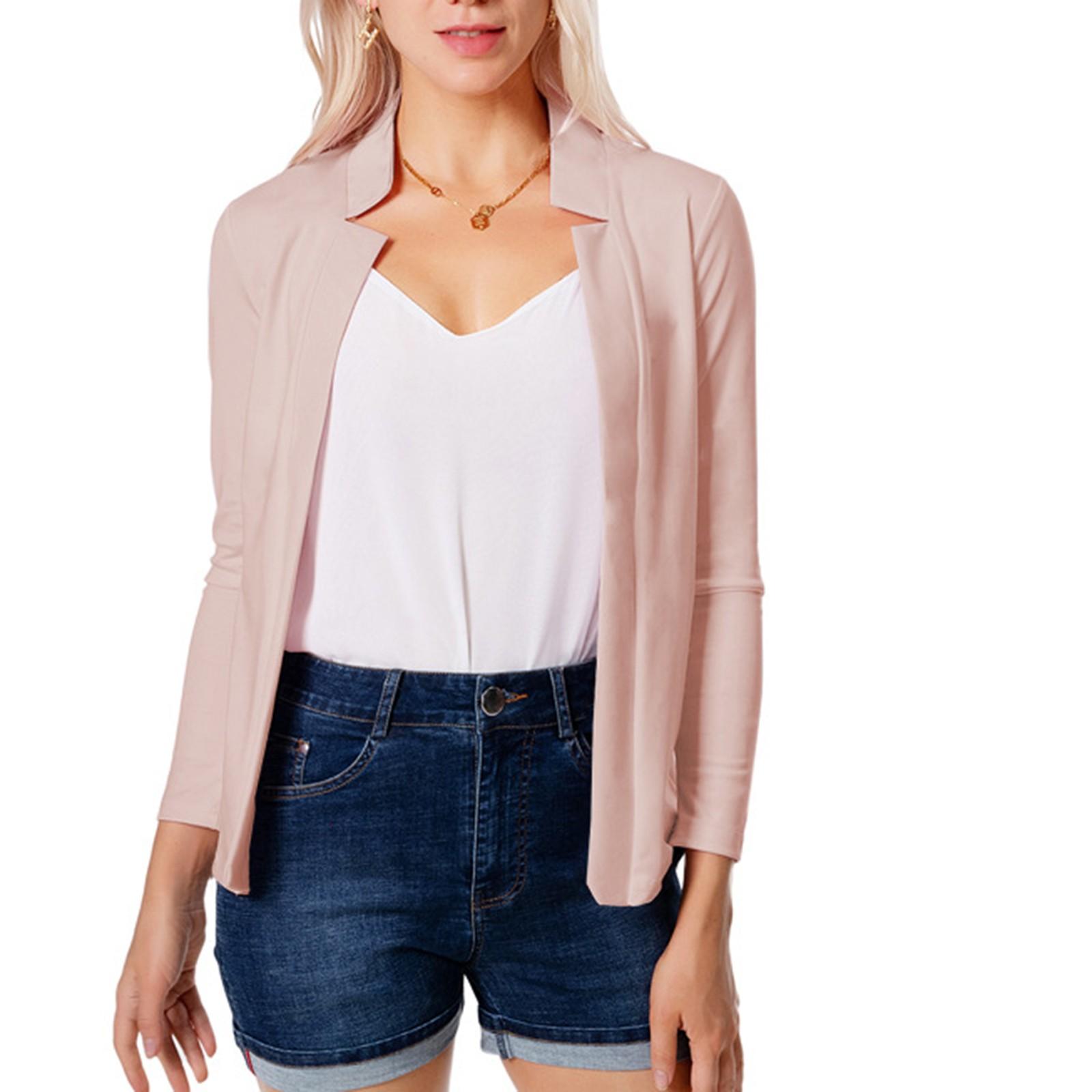 

Женский модный новый однотонный тонкий костюм Four Seasons Hundred Take Suit Jacket XL белый