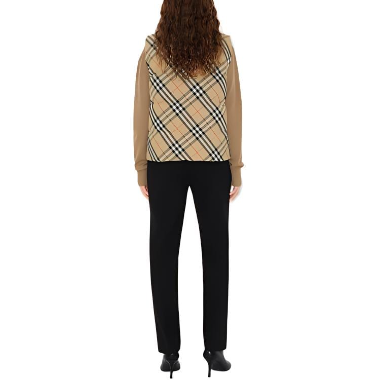 Burberry Check-print Reversible Puffer Gilet 80946191