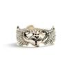 goodvibrations Crown Wing Heart Ring for Women