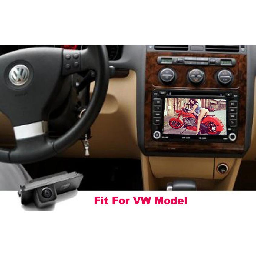 Car Rear View Reverse Backup CAMERA For VW GOLF V 5 SCIROCCO EOS LUPO PASSAT CC POLO(2 Cage) PHAETON BEETLE SEAT VARIANT