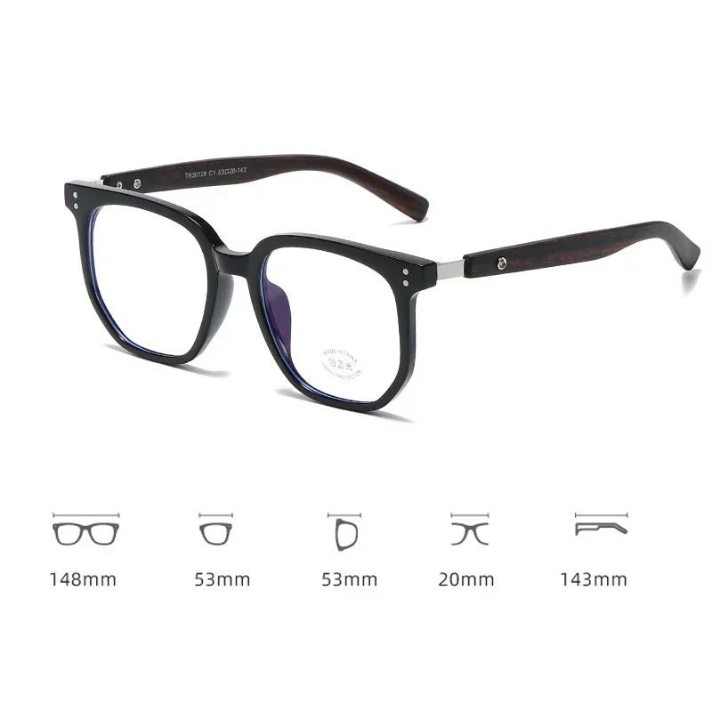 Wooden Templets Reading Glasses Men Women Unique Bamboo Presbyopia New Trend Far Sight Diopter Eyewear Prescription 0 +4.0