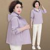 Frühlingsmode für Mama: Kapuzen-Freizeitjacke für Damen 50+ - Stilvoll für Frühling & Herbst