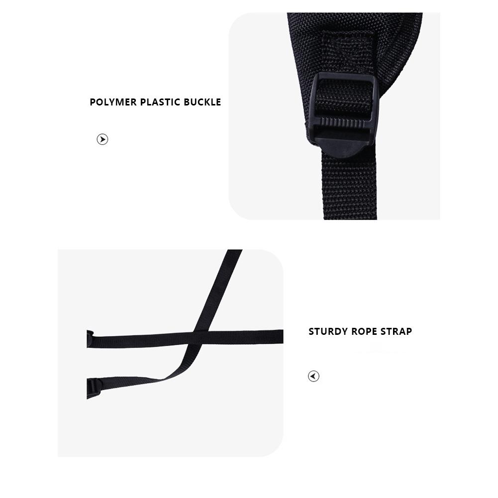 Golf Doppel-Schultergurt Wasserdichter Golfschläger-Taschengurt Ersatz Verstellbar Gepolstert Golfschläger-Taschen Zubehör mit 4 Dreh-Schnallen