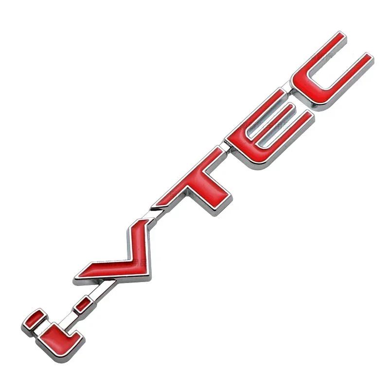 Car Body Side Emblem Rear Trunk Badge Sticker I-VTEC Logo for  Civic Fit Accord Jazz CRV Crosstour City Jade HRV Pilot CRZ