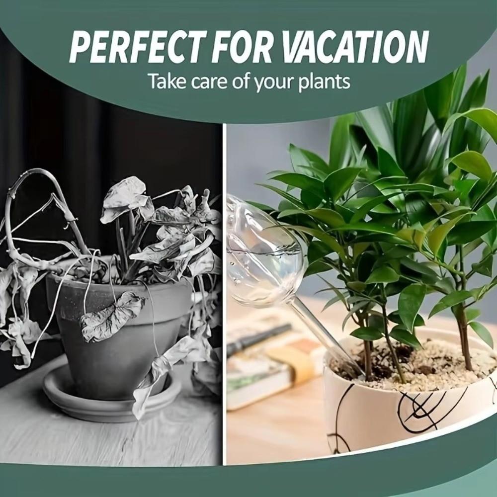 Przezroczyste Szklane Kule do Podlewania Roślin Tulipany Oszczędzanie Wody Doniczkowe Artefakt Podlewający Domowy Ogród