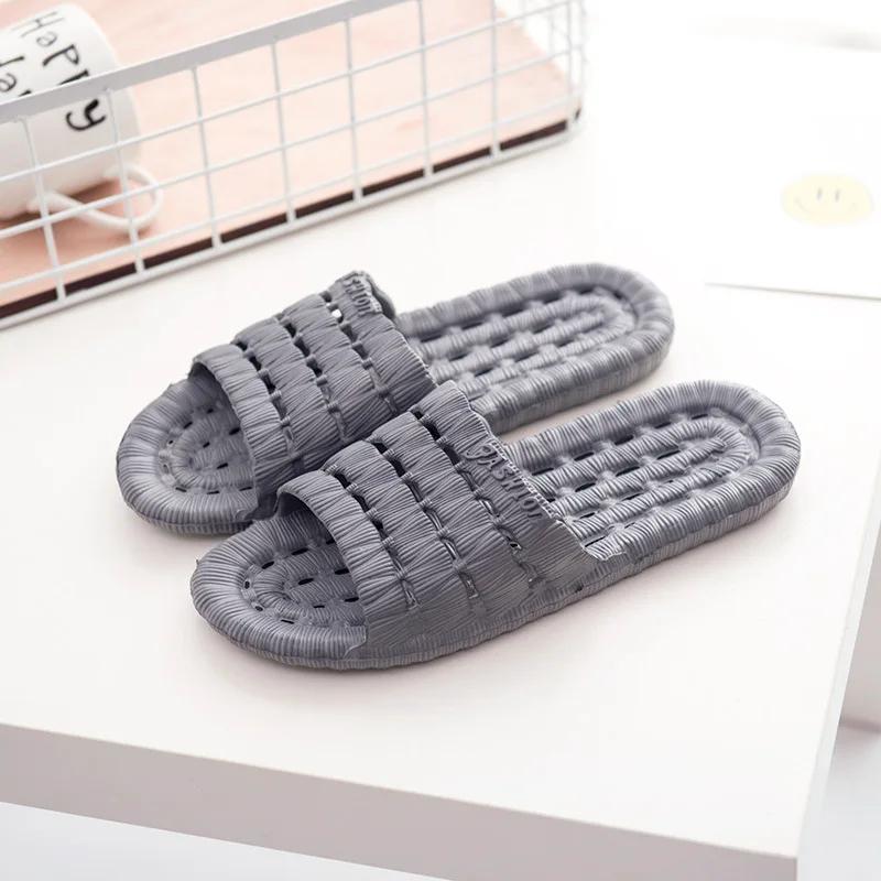 Fashion Ladies Slippers Summer Non-slip Flip Flops Home Slippers Slipper Soft Men Women Indoor Floor Zapatillas De Hombre