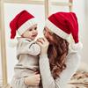 Winter wool ball mother and baby knitted hat wish new Christmas warm hat